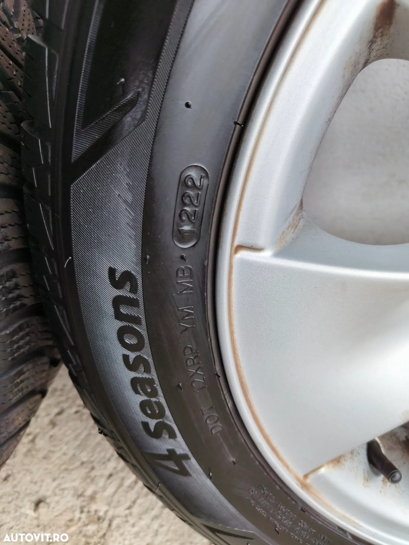 Set jante aliaj BMW Style 155 7jEt 34 cu anvelope 205/55/16 doua dot 2019 doua 2022 - 14