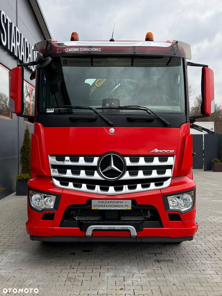 Mercedes-Benz AROCS 2532 // E6 // wywrotka 3-Stronna + PALFINGER PK 14001-EH // 6x2 6x4 HDS żuraw kran crane kiper kipper // Actros Antos - 26