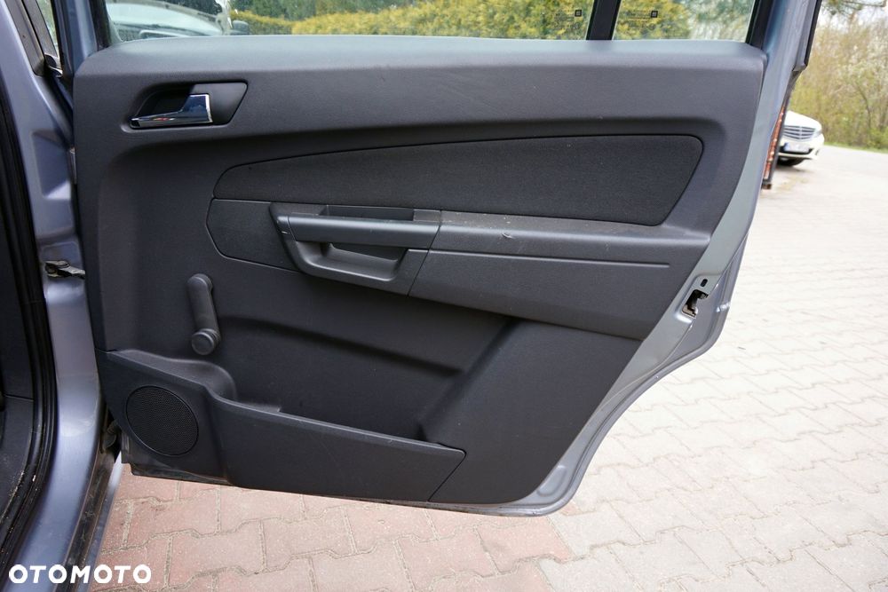 DRZWI TYLNE PRAWE ZAFIRA B LIFT Z163  SREBRNY OPEL 2008-2014 - 6