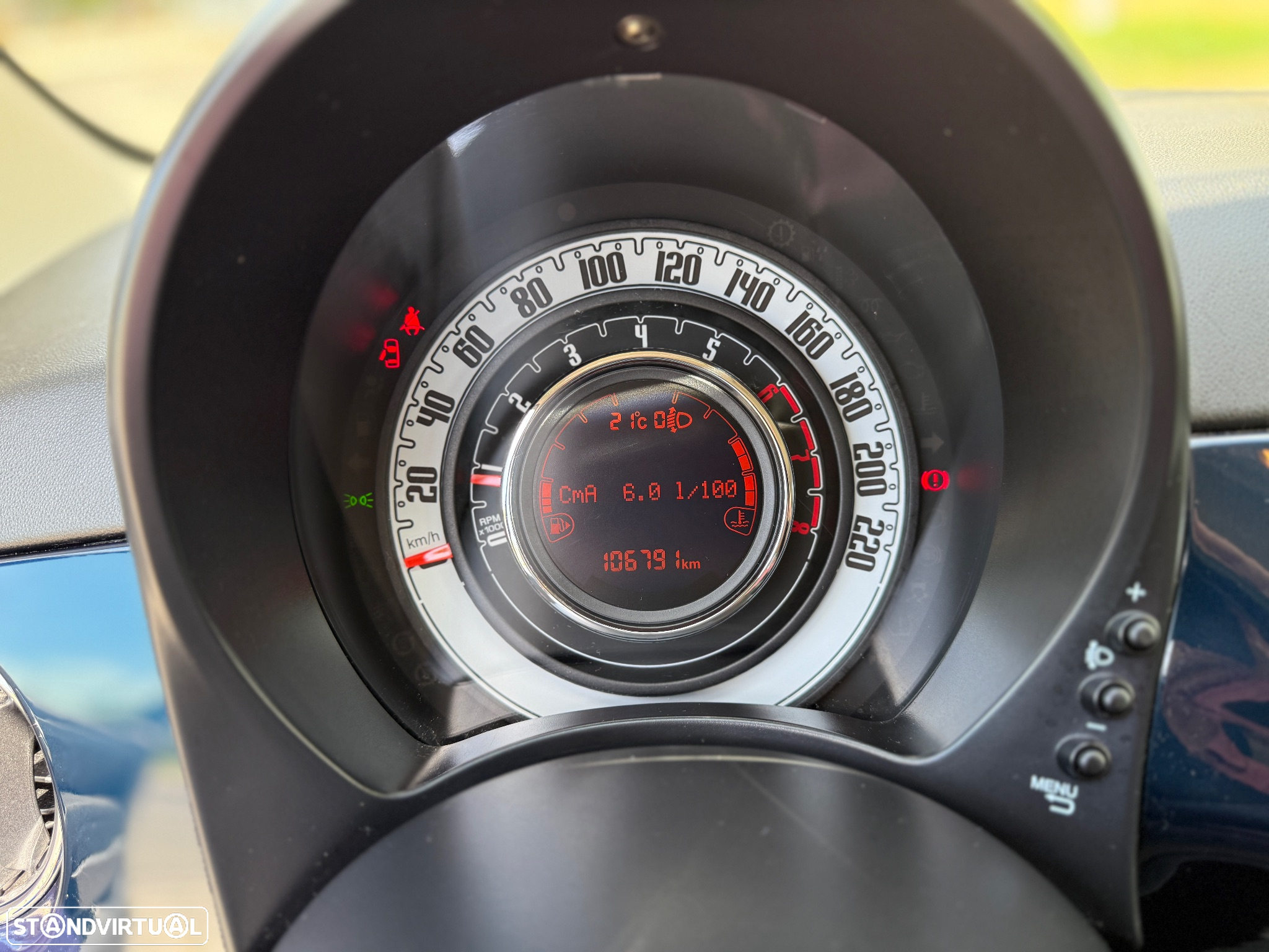 Fiat 500C 1.2 Lounge S&S - 12
