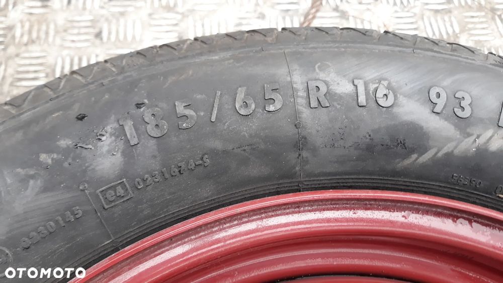DOJAZDÓWKA  NIEZAKŁADANA Kilka do wyboru Zapas Renault 185x65 r16 et33 5x114.3 - 4