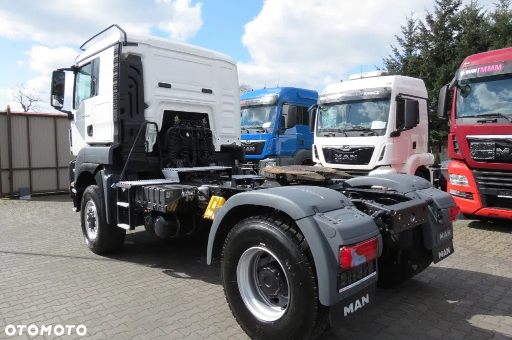 MAN TGS 18.460 4x4 REDUKTOR HYDRAULIKA NOWE OPONY RETARDER PO KONTRAKCIE SERWIS MAN DE - 4