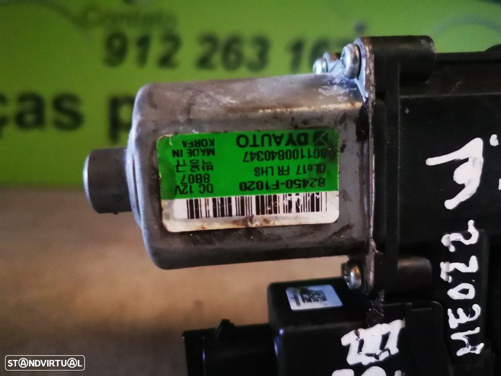 KIA SPORTAGE III MOTOR ELEVADOR FRENTE ESQUERDO - ME022 - 2