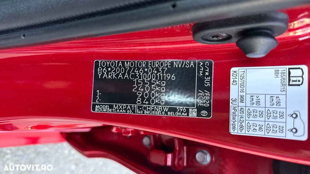 Toyota Yaris 1.5 L Dynamic - 31
