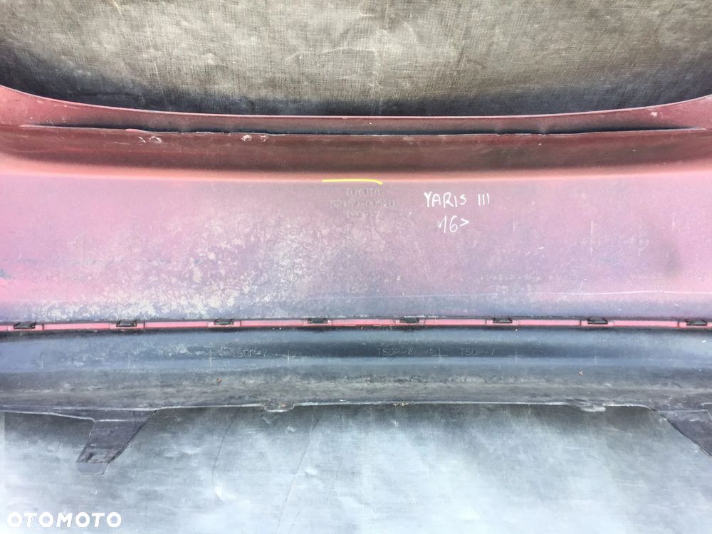 TOYOTA YARIS III LIFT 2014-2017 ZDERZAK TYLNY TYŁ - 11