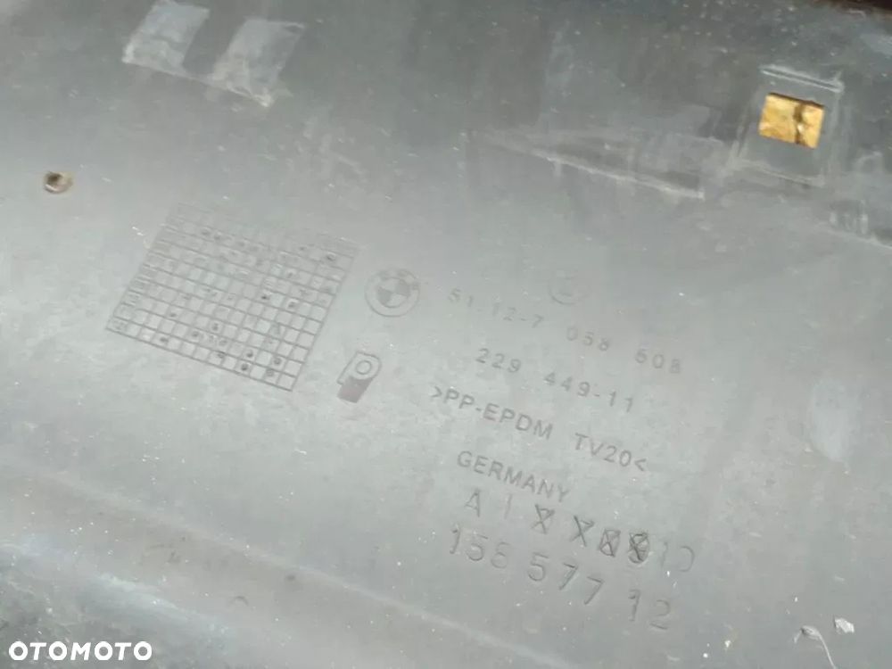 BMW 1 E87 ZDERZAK TYLNY Tył dokładka spoiler hokej - 7
