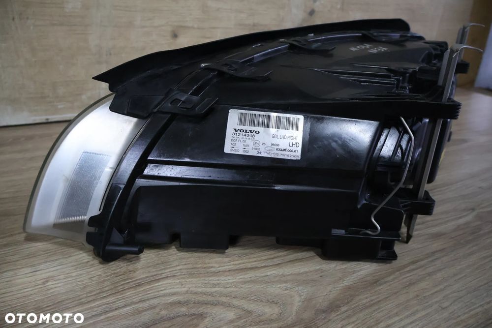 VOLVO S80 II V70 III 3 XC70 07-14 LAMPA PRZÓD XENON PRAWA ORYGINAŁ EUROPA 31214348 KOMPLETNA - 8