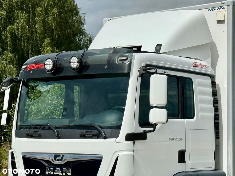 MAN TGM 12.250 / TGL / IZOTERMA / WINDA / 18 EUROPALET / SYPIALKA / AUTOMAT / 2018 ROK - 11