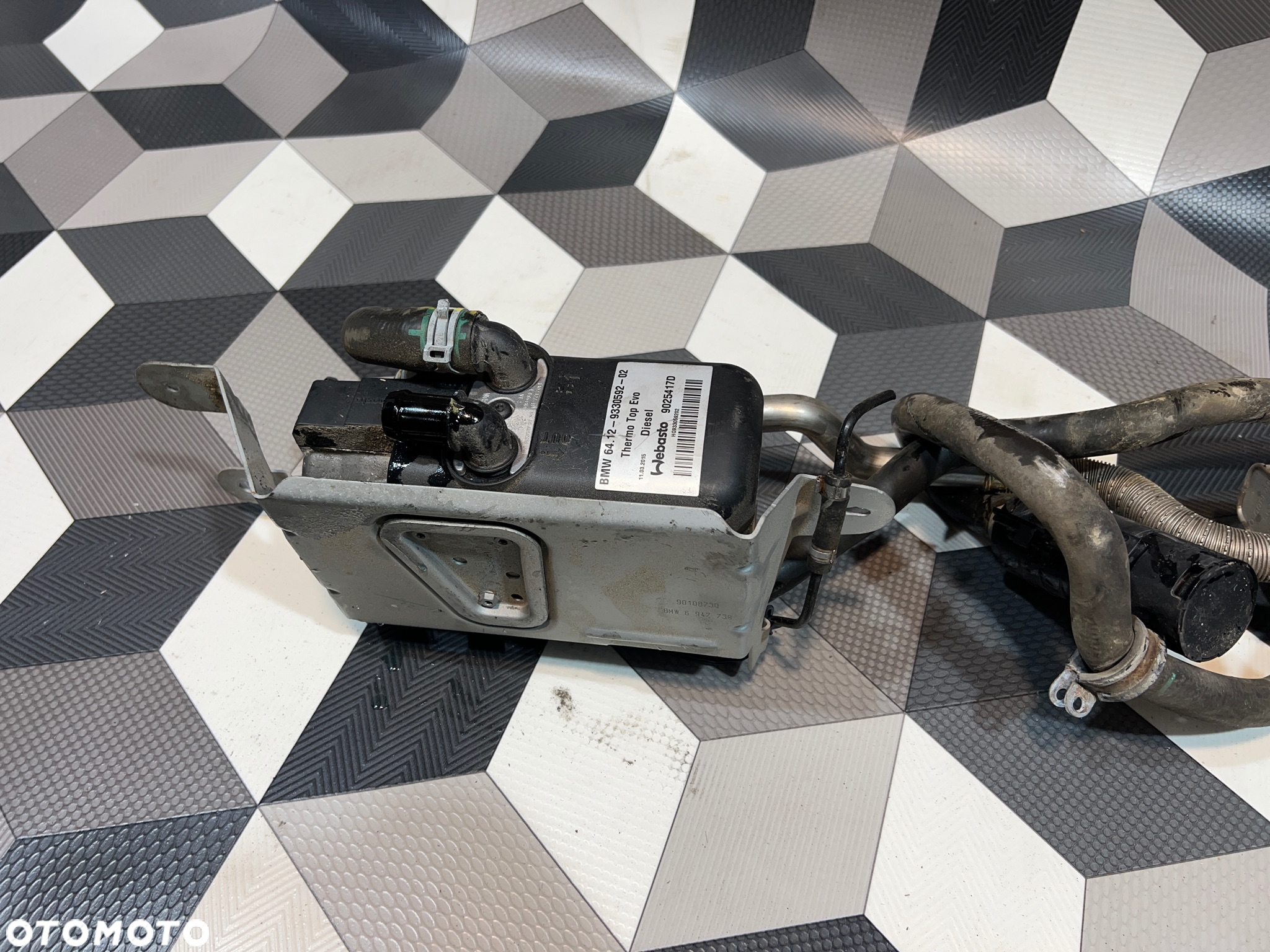 BMW F15 F16 OGRZEWANIE POSTOJOWE WEBASTO THERMO TOP EVO DIESEL 9330592 - 5