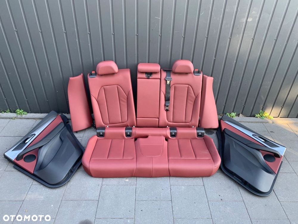 FOTELE TAPICERKA BMW X4 G02 SPORTY ELEKTRYCZNE PAMIĘĆ SKÓRA PERFOROWANA TACORA - 11