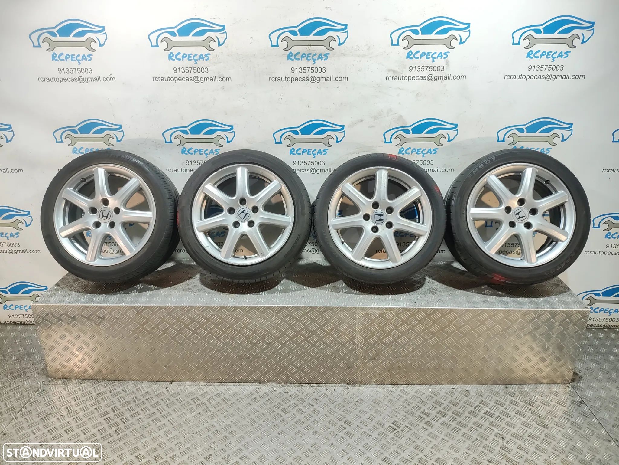 Conjunto Jantes 17 Originais Honda Civic 8 VIII FK 7J ET55 5x114,3J - 1