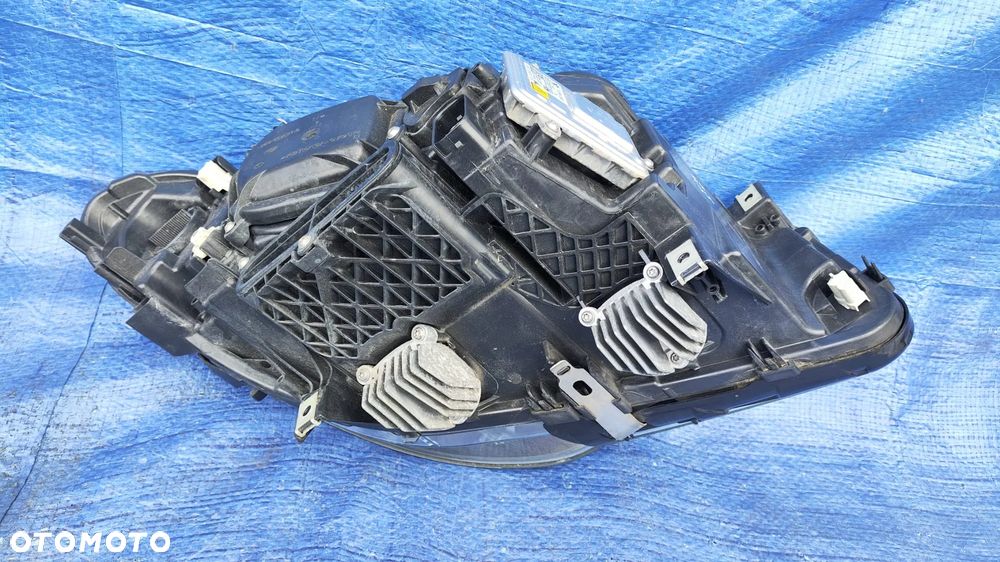 REFLEKTOR LAMPA XENON SKRĘTNY DYNAMIC LED LEWY PRAWY PRZÓD KOMPLETNY ŁADNY EUROPA BMW F10 F11 LCI LIFT - 6