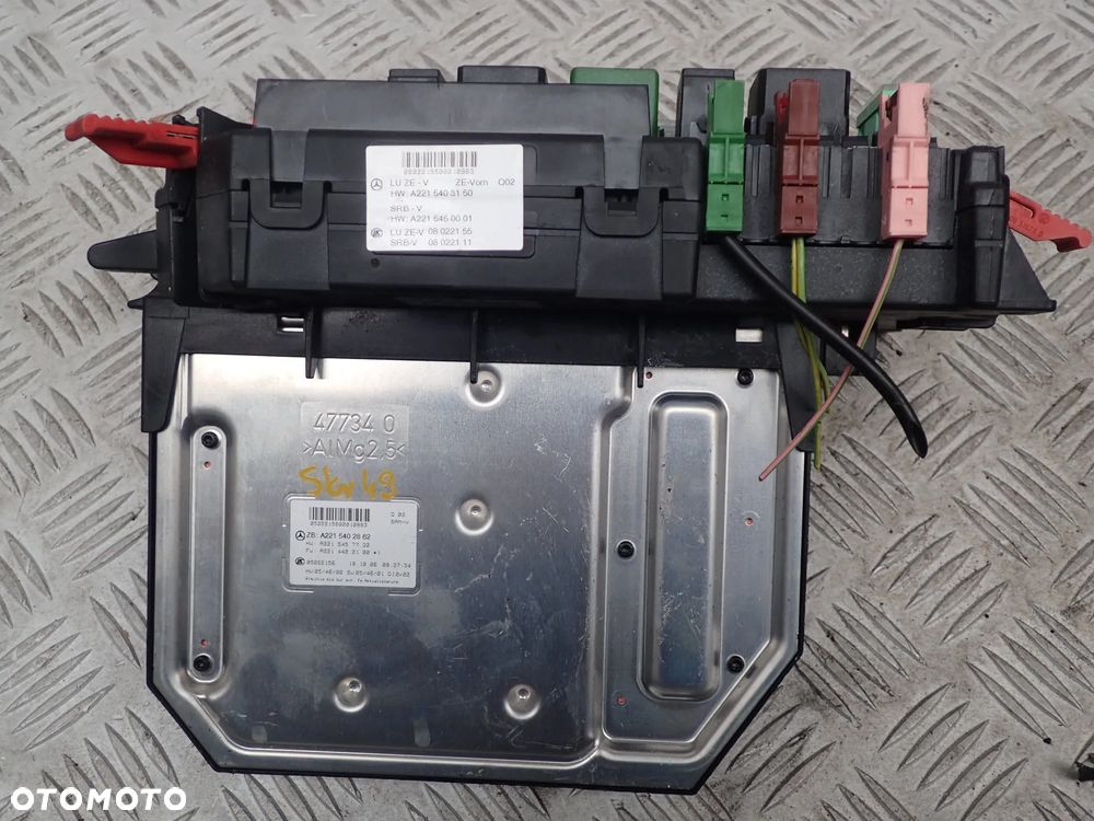 MODUŁ SAM SKRZYNKA BEZPIECZNIKÓW MERCEDES W221 A2215402862 - 3