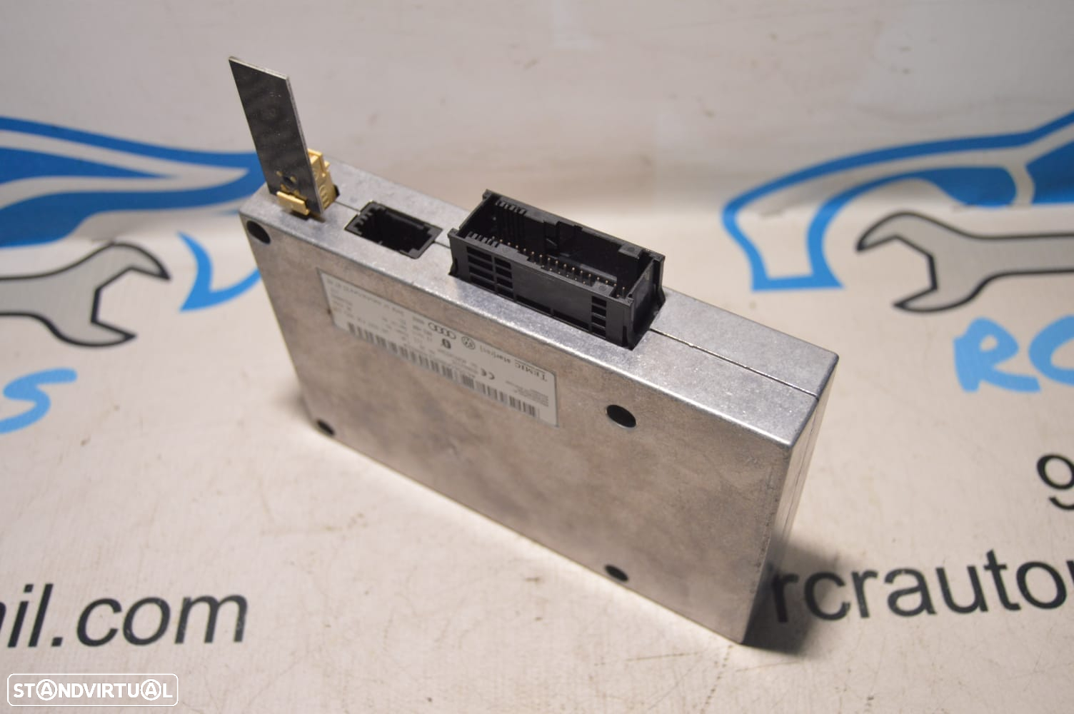 CENTRALINA ECU BLUETOOTH MODULO CONETIVIDADE MULTIMEDIA GPS NAVEGAÇÃO NAVI TEMIC AUDI 4E0862335 4E0910336M 4E0910336 BE6356 85240082 6356GM085240082 AUDI A5 8T3 8TA 3.0 TDI QUATTRO V6 245CV CDU CDUD A4 B8 4K - 4