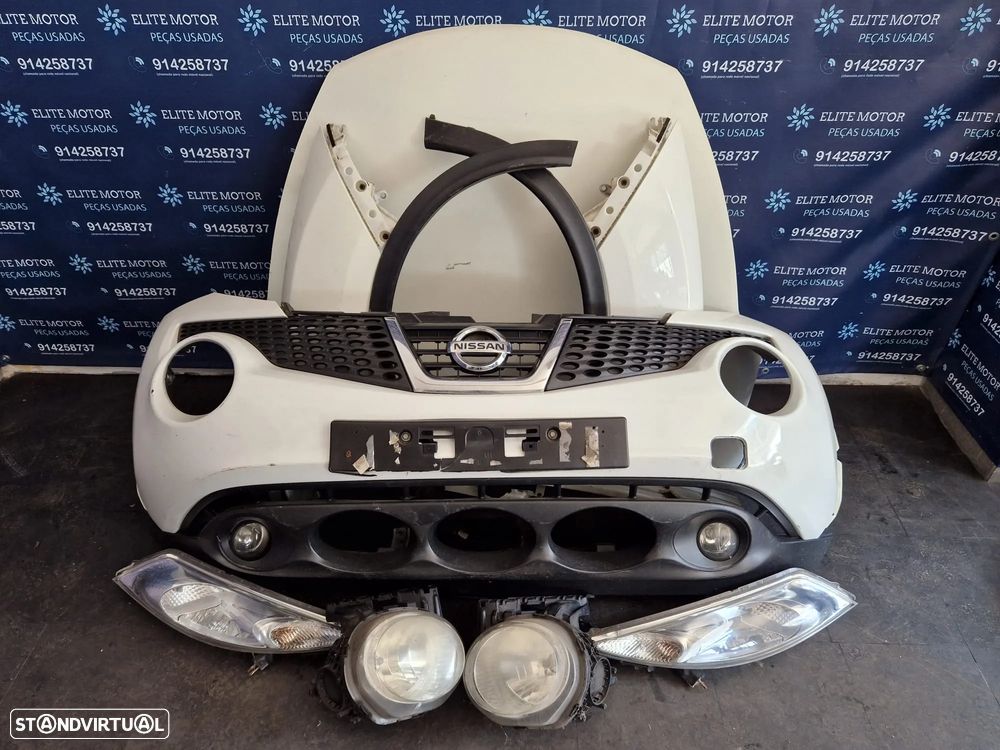 Frente completa usada NISSAN JUKE F15 1.5 DCI capot parachoques oticas guardalamas - 3