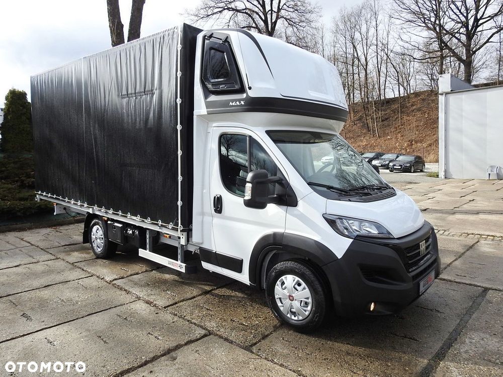 Fiat DUCATO NOWY PLANDEKA 10 PALET WEBASTO KLIMATYZACJA TEMPOMAT LEDY ASO  180KM - 5