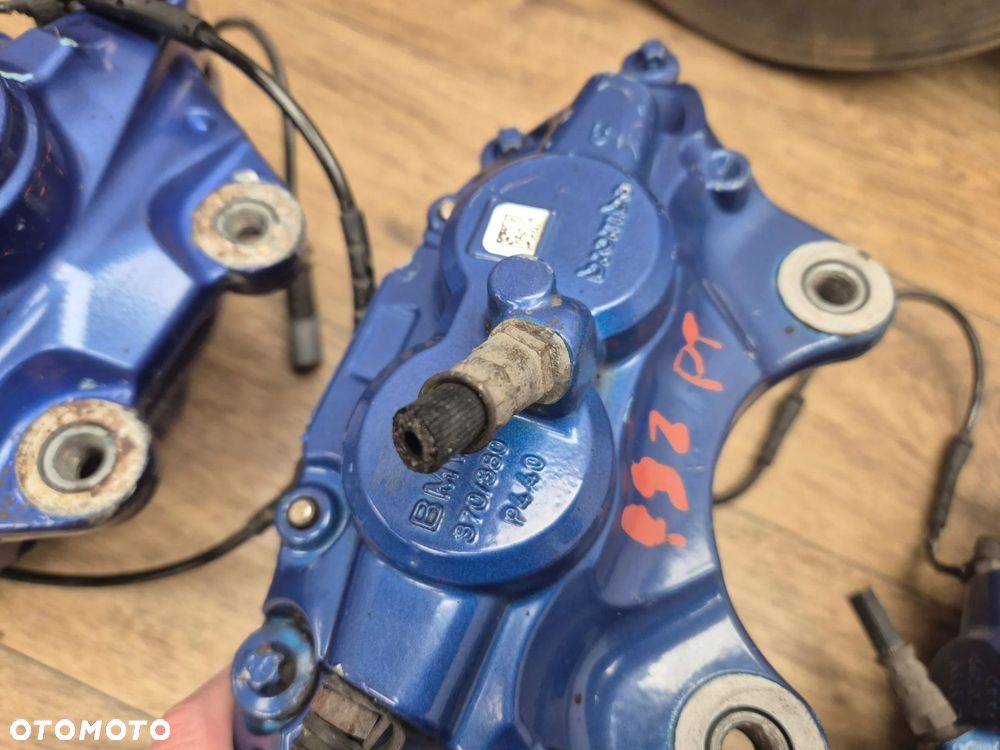 BMW F20 F30 F36 ZACISKI HAMULCOWE M-PAKIET BREMBO 370/345MM TARCZE KOMPLET - 8