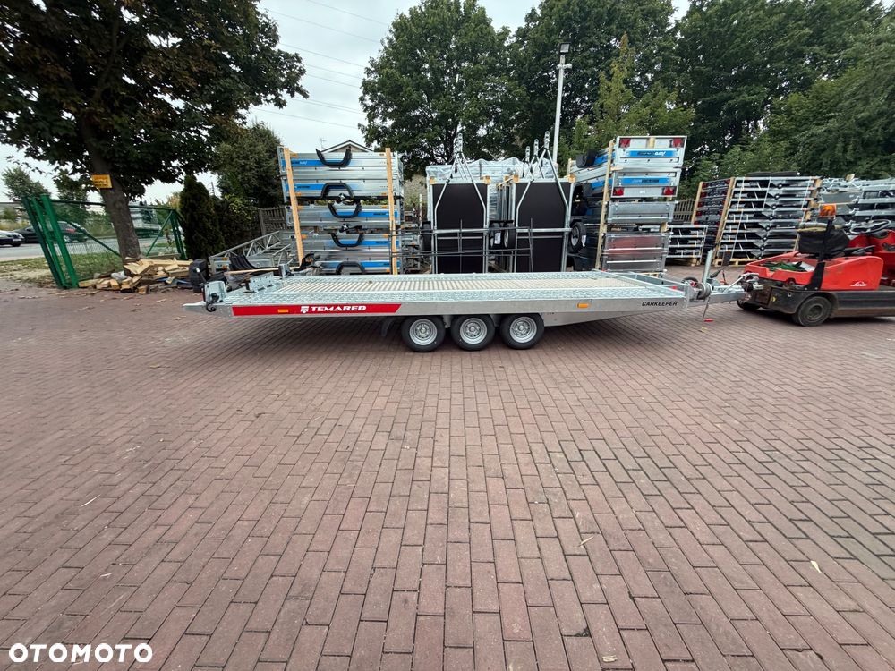 TEMARED Laweta Temared Carkeeper 480/3 DMC 3500 kg 480x200 3 osie uchył hydrauliczny - 6