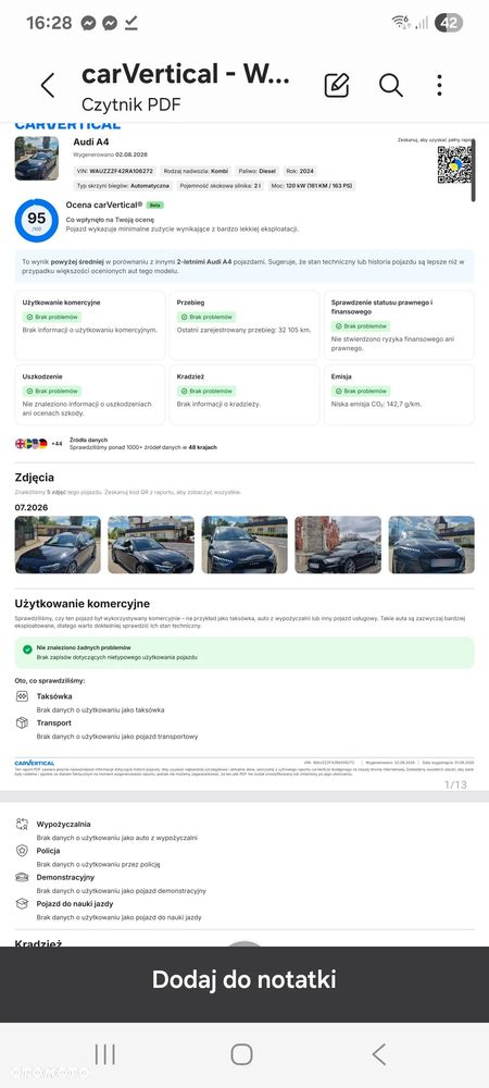 Audi A4 Avant 35 TDI mHEV S tronic - 2