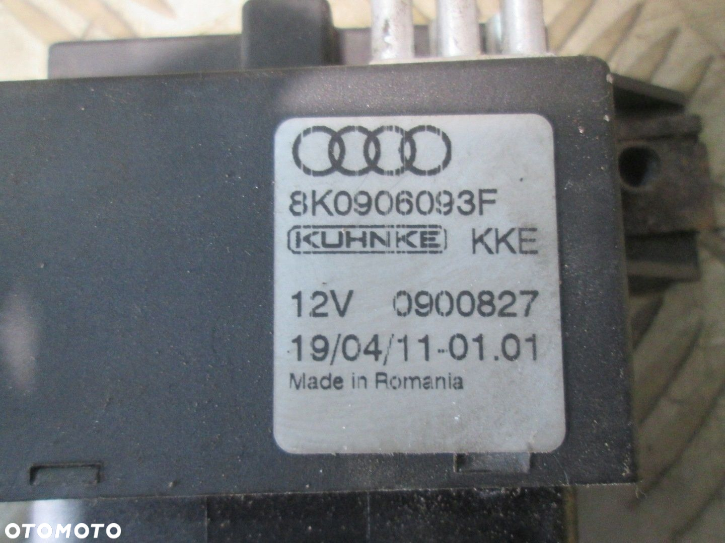 PRZEKAŹNIK AUDI A4 B8 A5 8T STEROWNIK POMPY PALIWA 8K0906093F - 4