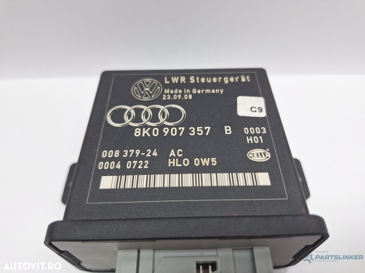 Calculator lumini AUDI A4 IV Avant 8K5, B8 2007 - 2015 TDI CAGA, CJCA, CMEA, CMFA  8K0907357B - 2
