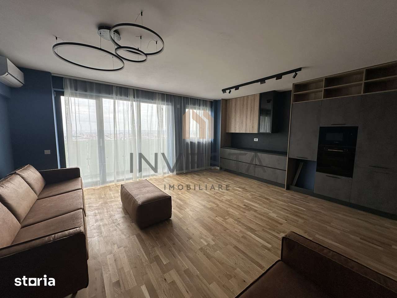 Apartament 2 camere, etaj intermediar, parcare, bloc nou, zona Centru! — fotografia 3