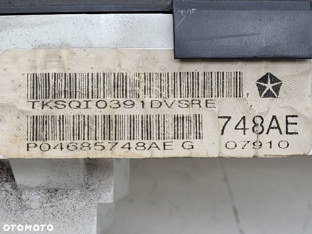 LICZNIK ZEGARY P04685748AE DODGE CARAVAN IV 2001 3.3 BENZYNA - 6