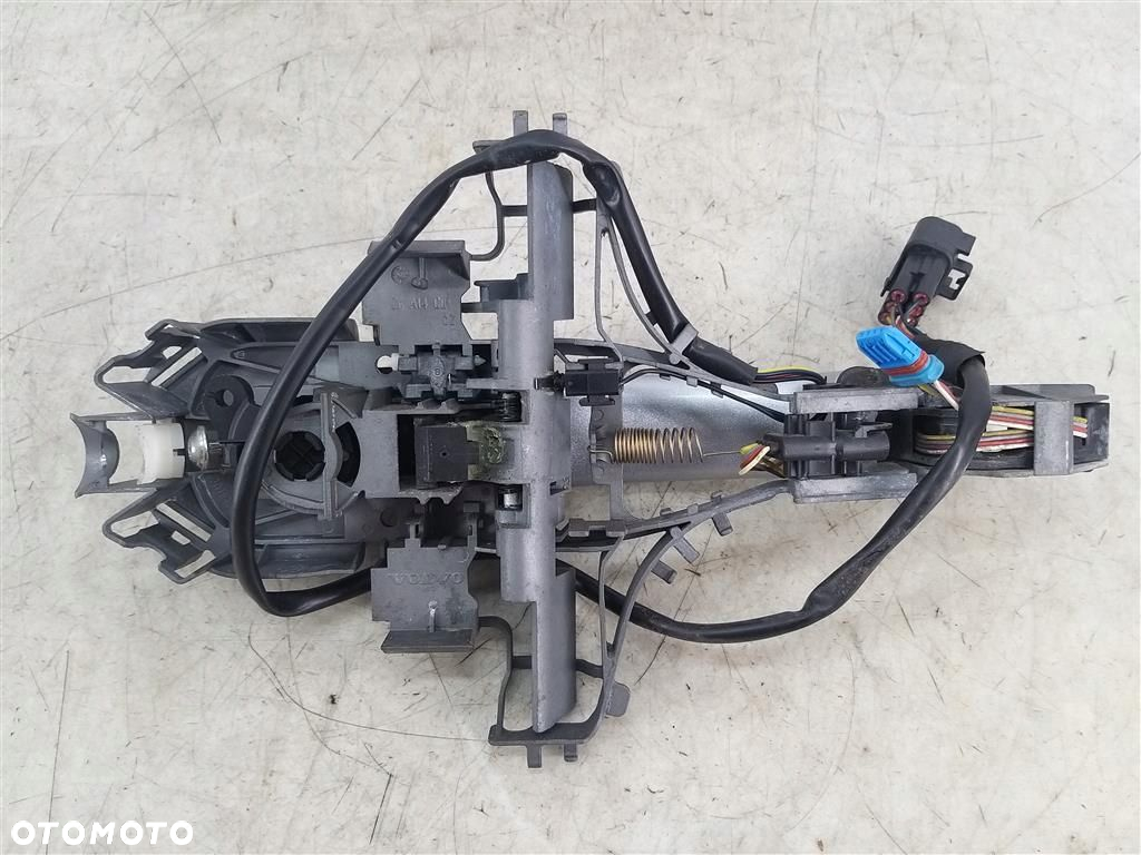 Klamka zewnętrzna przód lewa Volvo S80 II  06-16 6 PIN SREBRNA - 3