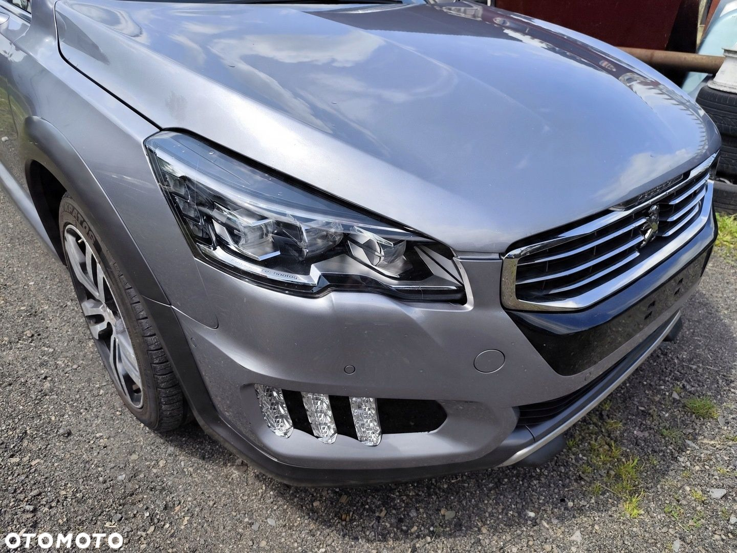 PEUGEOT 508 RXH LIFT 14-18 BŁOTNIK PRZEDNI PRAWY PRZÓD LISTWA KOLOR KCAD - 15