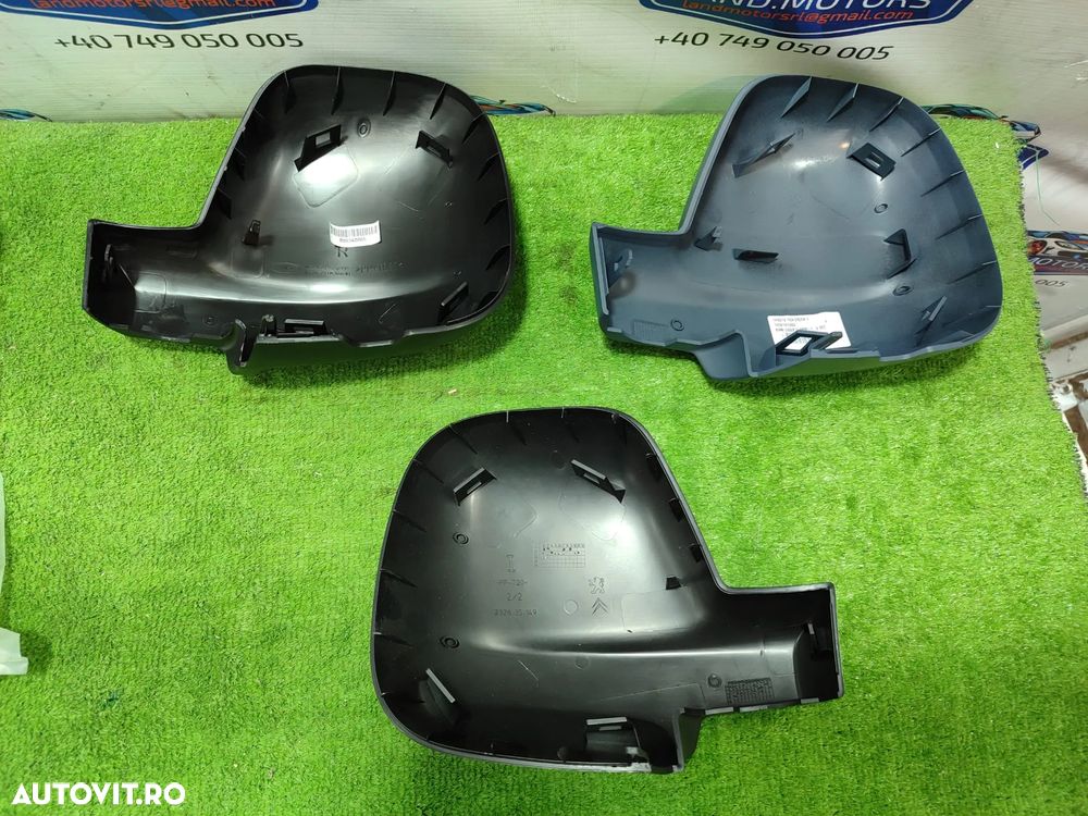 CARCASA OGLINDA PEUGEOT PARTNER 2 2008-2018 / CITROEN BERLINGO 2 2008-2018 / PEUGEOT EXPERT 2 2007-2016 / CITROEN JUMPY 2 2007-2016 / FIAT SCUDO 2 2007-2016 / TOYOTA PROACE 1 2013-2016 COD OEM 80286701G / 80286701B / 232635149 / 232635152 / 1608181080 (5G2) - 4