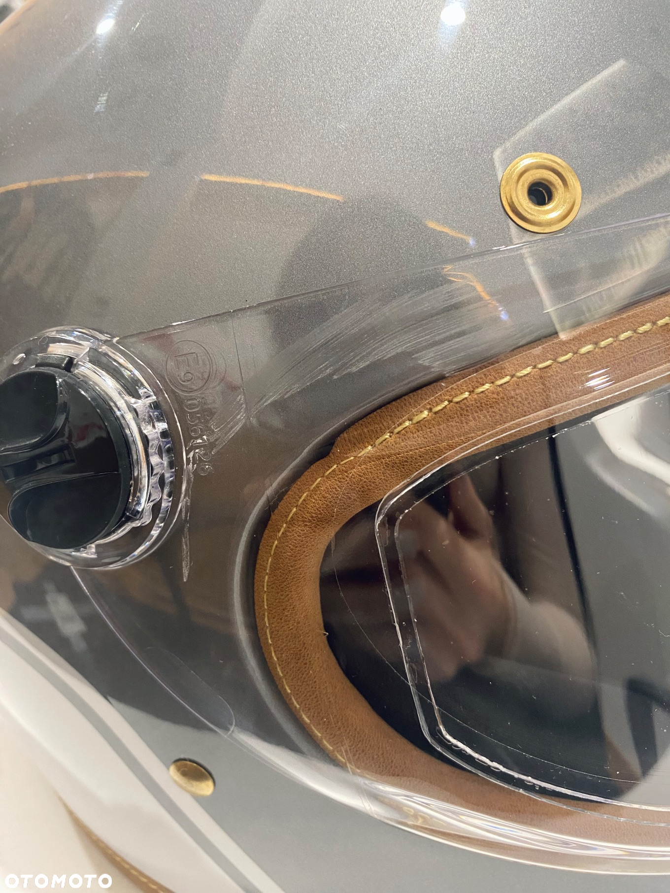 Powystawowy  Kask Motocyklowy Grand Racer Silverstone r. 58/59 - 5