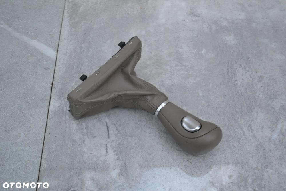 AUDI A4 B8 A5 GAŁKA ZMIANY BIEGÓW AUTOMAT MIESZEK SKÓRA SZARA KPL ORYGINAŁ 8K1713139A - 4