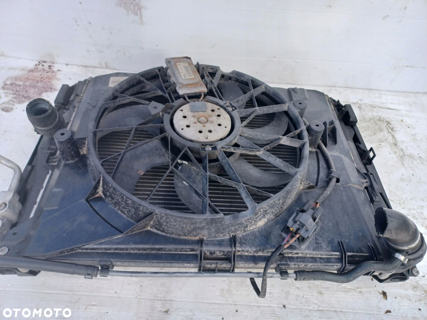 BMW 1 E81 E87 2.0i Benzyna CHŁODNICE KOMPLET WENTYLATOR 758164202 7563259 - 12