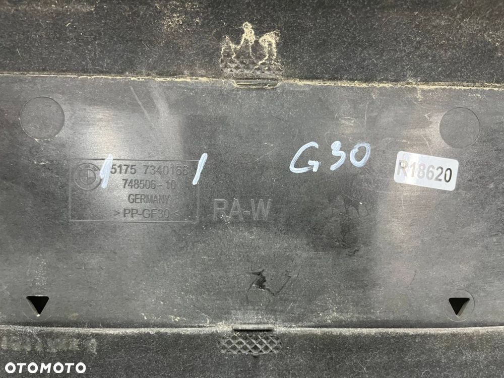 Osłona podwozia BMW G11 G12 G14 G15 G16 G30 G31 G32 17-24r. osłona dolna silnika płyta ORYGINAL - 11