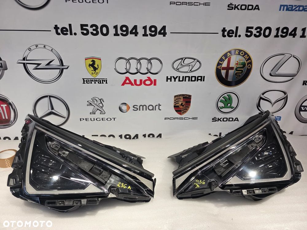 KIA EV6 EV-6 LIFT II 24- KOMPLET LAMP LEWA + PRAWA LAMPA PRZEDNIA PRZÓD FULL LED DYNAMIC , NR 92102-CV6 / 92101-CV6 , NR AUKCJI LPP236 - 1