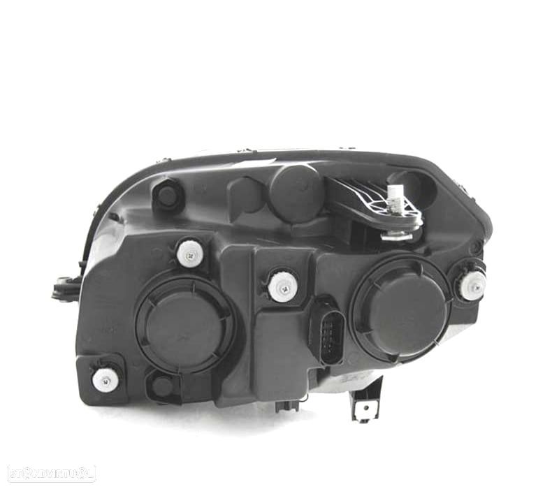 FARÓIS OPTICAS PARA MERCEDES GLK X204 LUZ DIURNA FUNDO CROMADO - 2