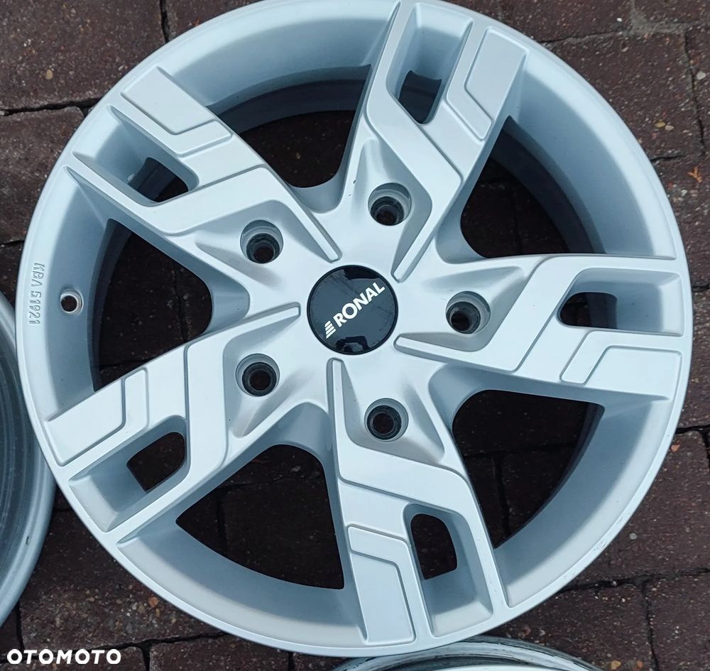 Felgi Aluminiowe Ronal Ford Transit Custom Tourneo Custom 17Cali 5x160 7Jx17 Et53 Ø65,1mm - 4