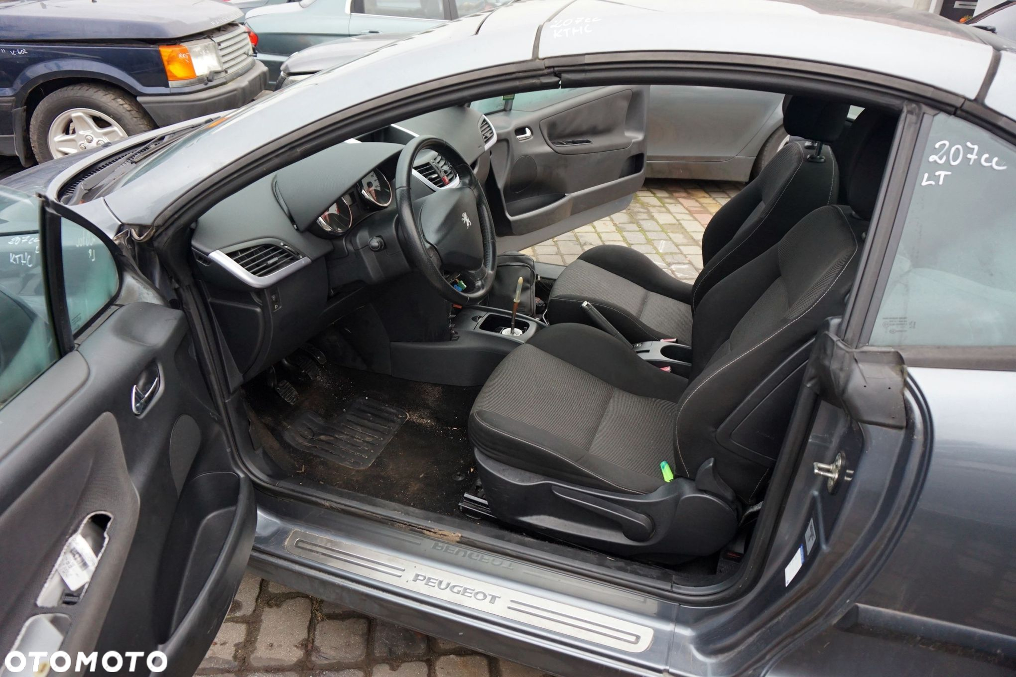 PEUGEOT 207 CC CABRIO 2008 KTHC 1.6 VTI EP6 120KM 20CQ46 SZARY na części - 11