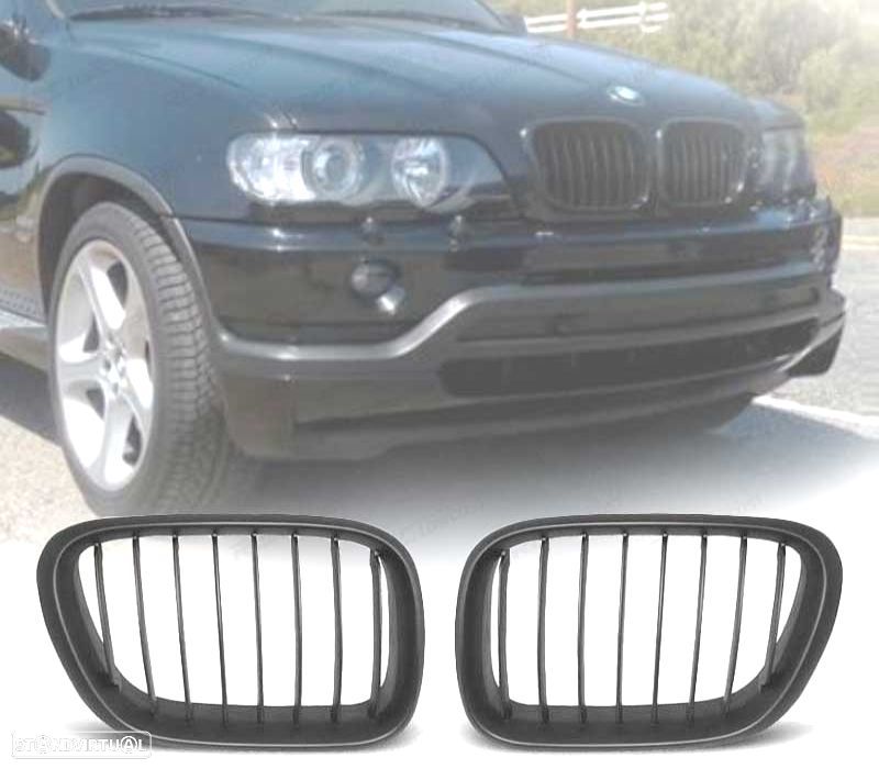GRELHAS BMW X5 E53 99-03 PRETO - 1