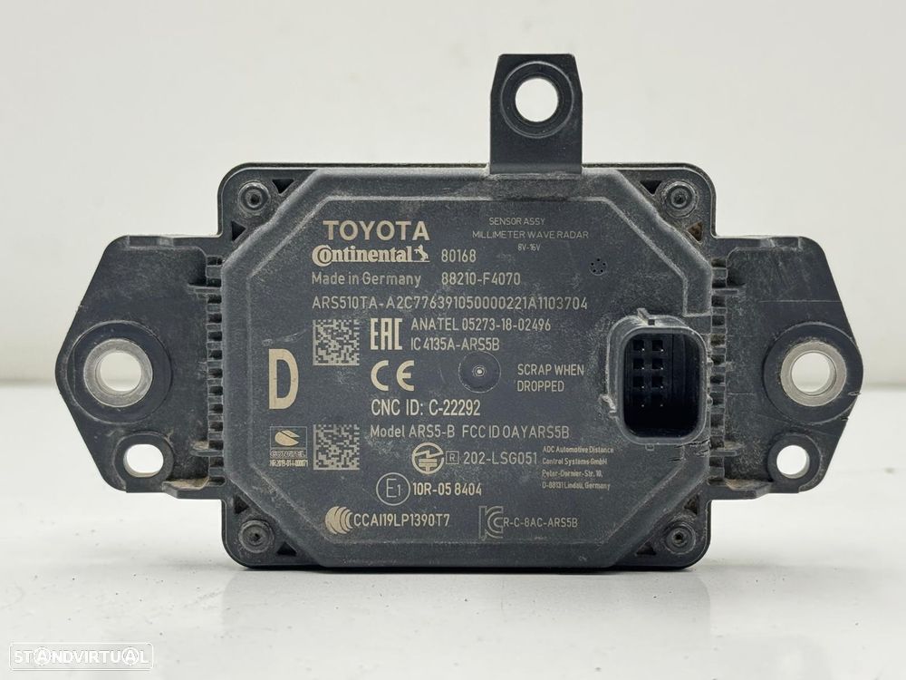 Sensor Radar Distância - Toyota CH-R - 1