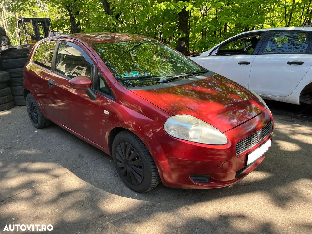 Bara fata completa Fiat Punto 2007 visiniu - 3
