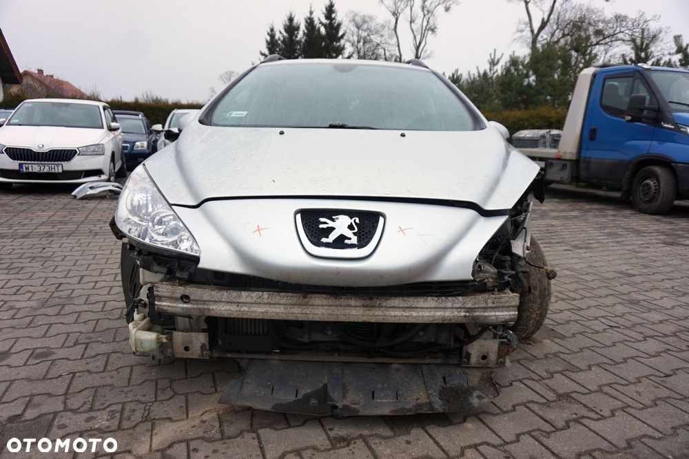 PEUGEOT 308 I T7 KOMBI 2008 EZRC 1.6 HDI DV6ATED4 90KM 20DM75 SREBRNY na części - 8