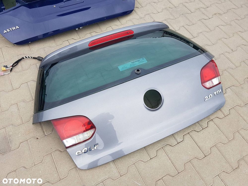 VW GOLF 6 VI 08-13r HB KLAPA BAGAŻNIKA TYŁ TYLNA LA7T - 2