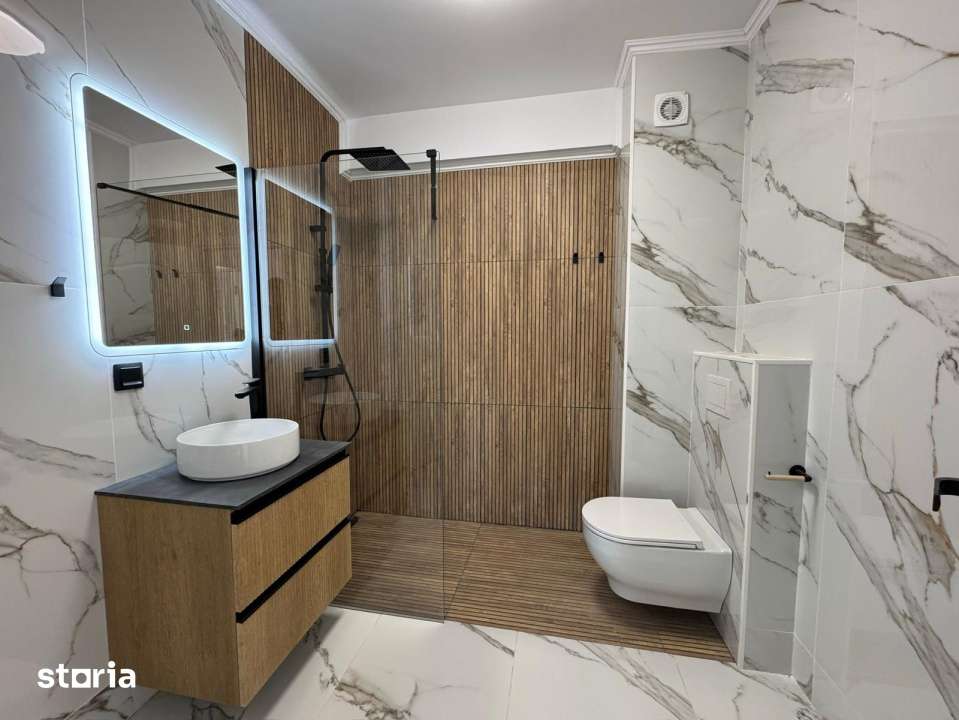 Apartament de 2 camere decomandate, 52 mp, 34 mp terasa, Zona Urusagul — fotografia 3