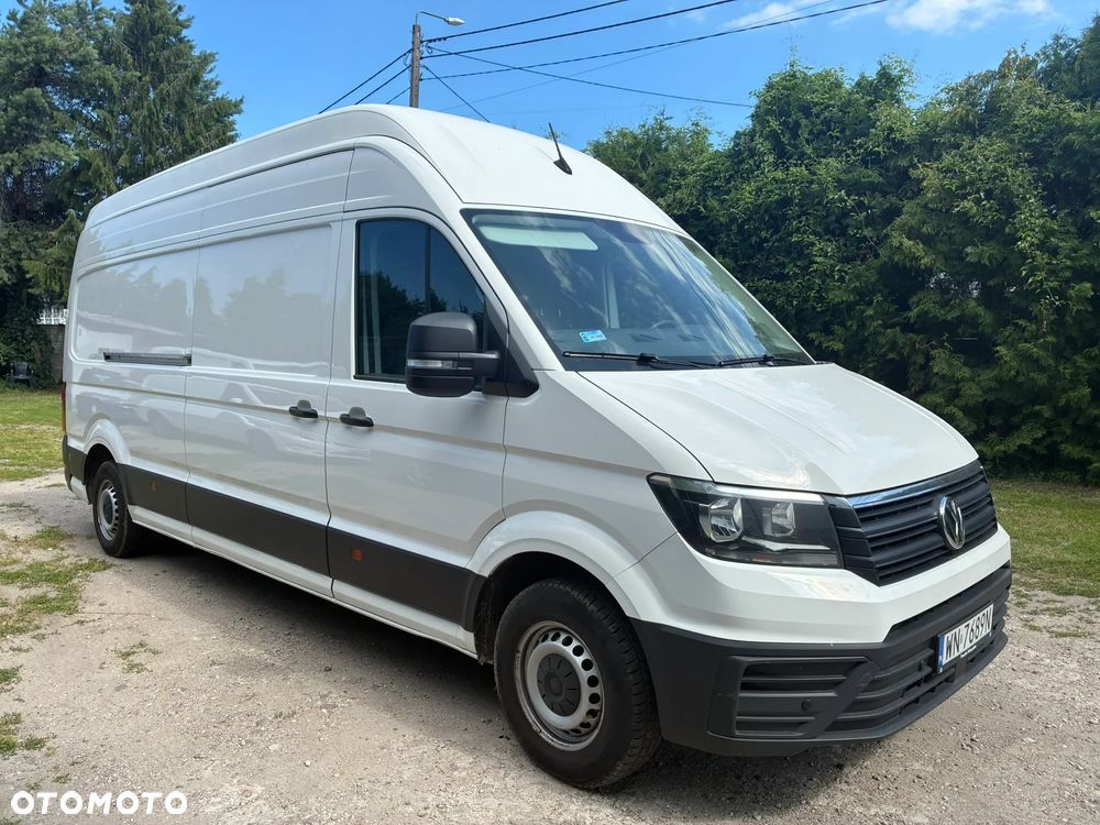Volkswagen CRAFTER MAXI 2.0TDI 177KM Salon PL 2021r. 4,30m dł. ładowni, Bezwypadkowy - 4