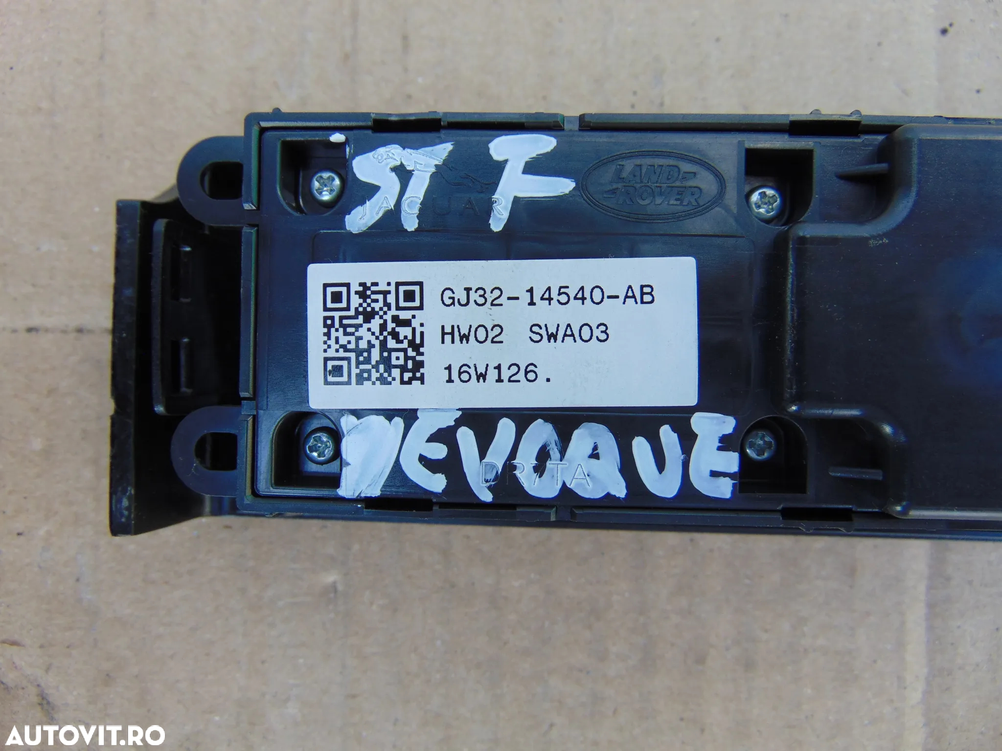 Butoane Geamuri Range Rover evoque 2011-2018  comenzi butoane geamuri electrice cod gj3214540ab l538 - 2