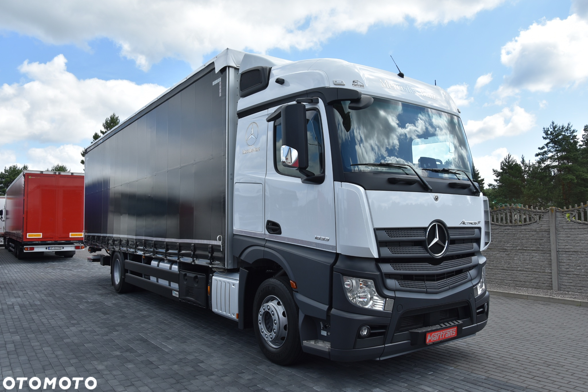 Mercedes-Benz ACTROS 18.330 / FIRANA 9,5 M / WINDA / ZABUDOWA REDOS / 24 PALETY / AUTOMAT / SALON POLSKA /SERWIS ASO MERCEDES / STAN IDEALNY !!!!! - 3