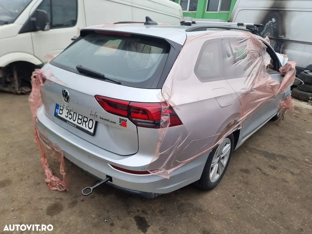 motor fara anexe cutie de viteze viteza manuala 6 trepte timonerie kit chit ambreiaj volanta  turbina kit injectie pompa inalta injector rampa injectoare racitor gaze egr clapeta acceleratie  pompa abs frana tulumba servodirectie etrier brat bascula fuzeta amortizor  punte spate jug motor turbina Vw Golf 8, an 2021, motor 2.0 tdi 115cp, cod motor DTRD - 1