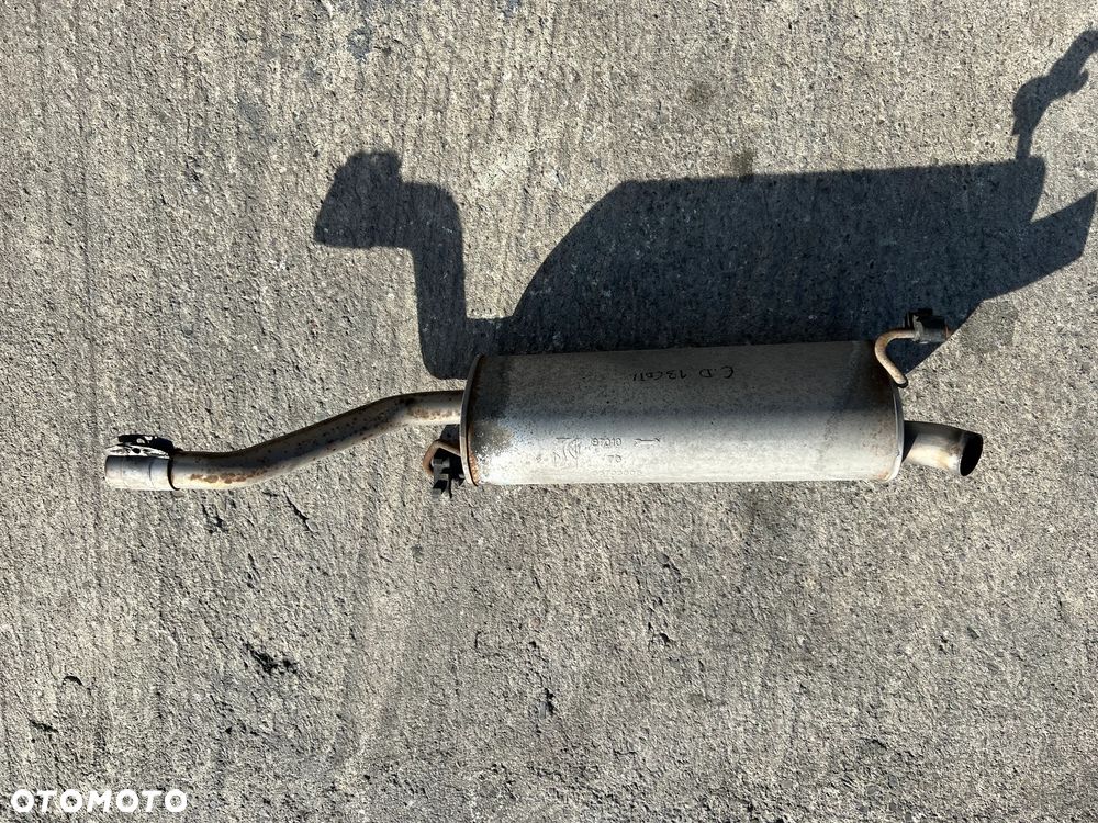 Tłumik tylny, wydech Opel Corsa D 13 CDTi - 6