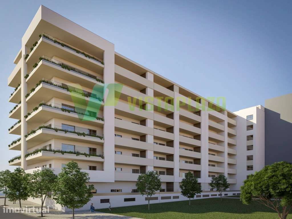 Apartamento T3 Novos na Cerca do Colégio em Portimão - Grande imagem: 2/14